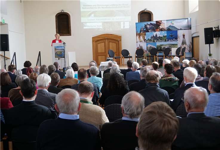 Staatssekretärin Heike Raab bei ihrer Eröffnungsansprache.