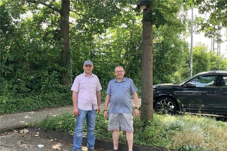 Stadtbürgermeister Johannes Juchem unterstützt das Engagement von Muaz Özyurt. Foto: privat