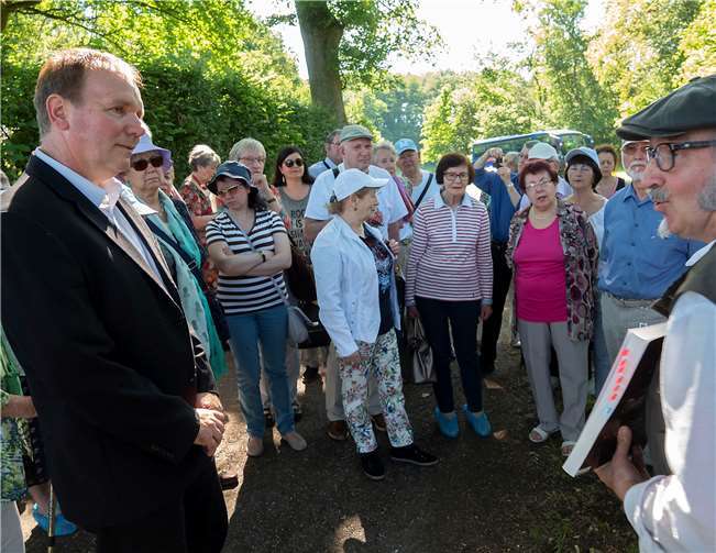 Stadtbürgermeister Thomas Vis konnte eine große Delegation jüdischer Mitbürger aus Koblenz und Umgebung begrüßen.Foto: privat