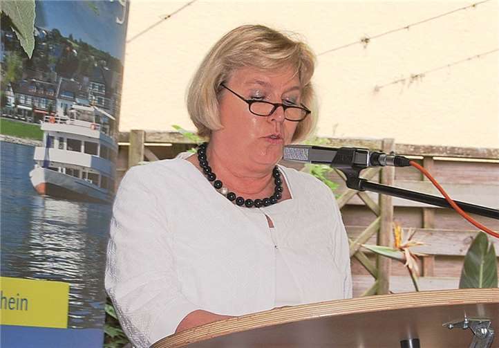 Stadtbürgermeisterin Gabriele Hermann-Lersch eröffnet die Matinee.