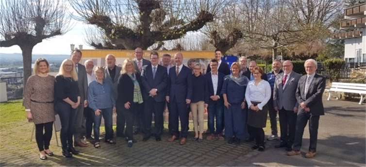 Stadtratskandidaten der CDU mit Ralf Seekatz MdL und Josef Oster MdB. Foto: privat