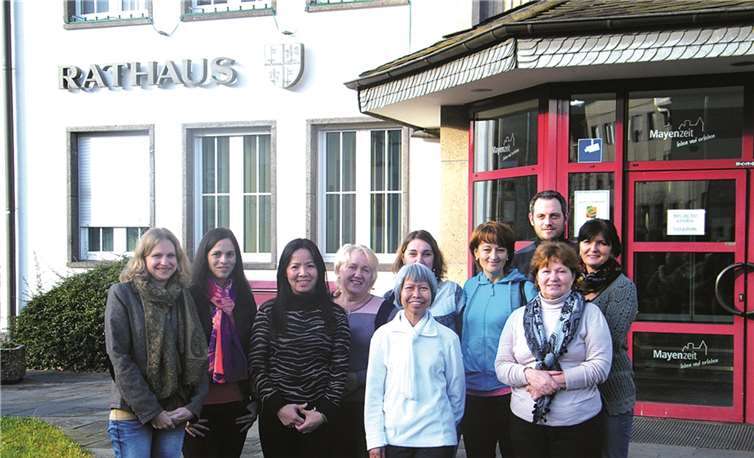 Stadtrundgang im Rahmen der Elternarbeit mit dem Frauen-Integrationskurs der VHS Mayen.privat