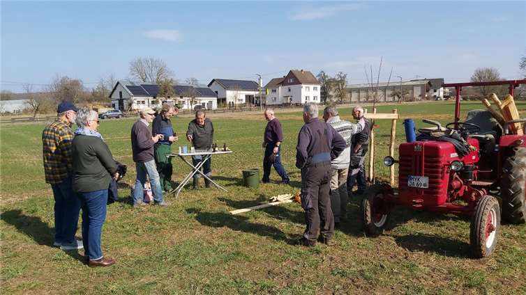 Stärkung in der Mittagspause.
