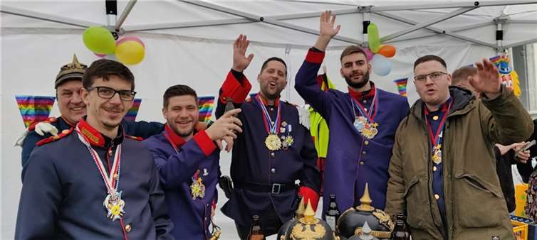 Stärkung vor dem Kampf.