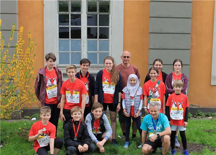 Staffelmannschaft des Konrad-Adenauer-Gymnasiums.privat