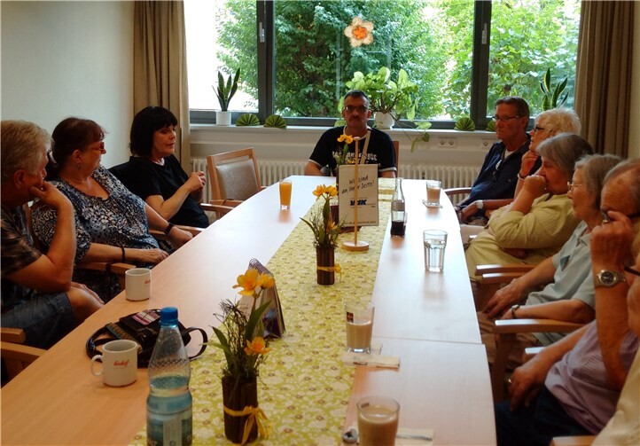 Stammtisch des VdK-Ortsverband Heddesdorf mit Vortrag von Petra Jonas.privat