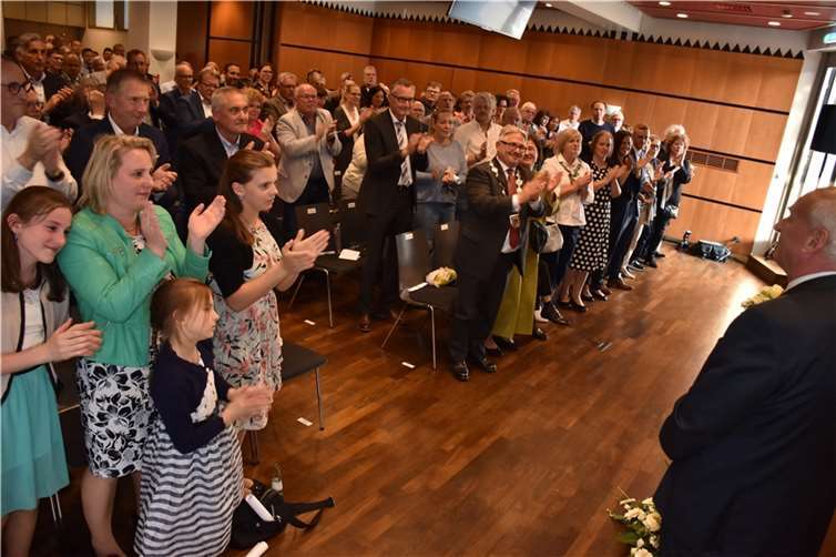 Standing Ovation für Fred Pretz.