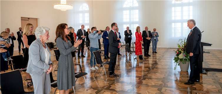 Standing Ovations für Reiner Meutsch.