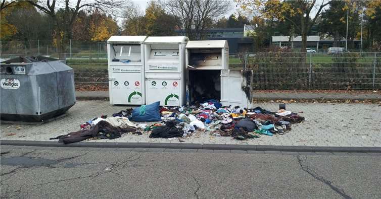 Standort Bevewijker Ring nach Brandschaden.