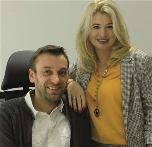 Staphanie und Waldemar. Foto: KBL