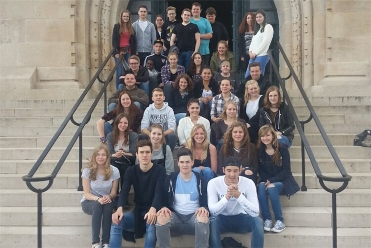 Stark beeindruckte die Schüler der Besuch des Beinhauses von Douamont. privat