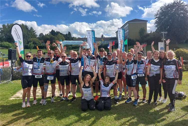 Starke Bilanz für den RSC Untermosel beim Vulkaneifel Triathlon. Foto: RSC Untermosel