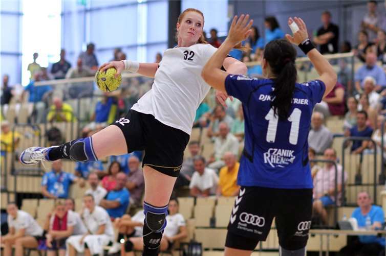 Starker Sprungwurf: Lina Krhlikar erzielte insgesamt vier Tore in Wittlich.