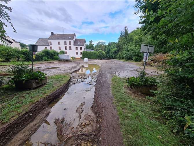 Starkregenereignisse hielten die Maifelder Wehrleute enorm auf Trab. Foto: privat
