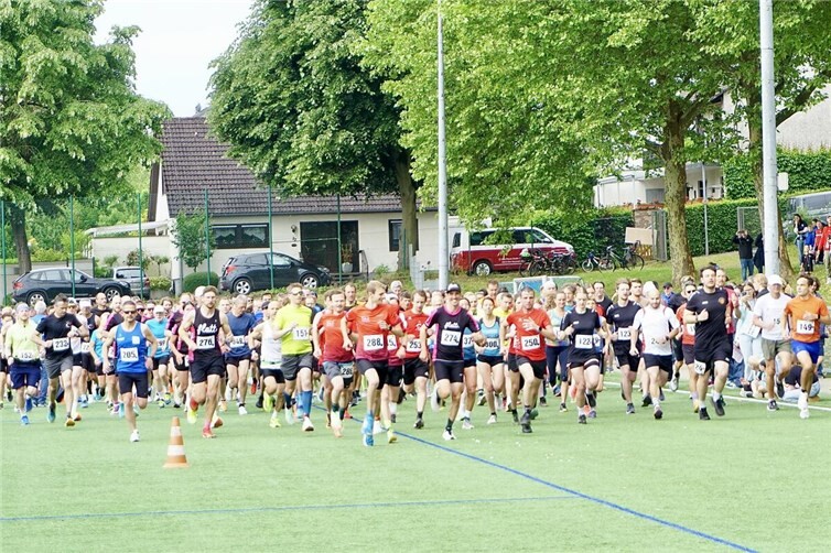 Start 10km und HM beim letztjährigen Murre-Lauf.