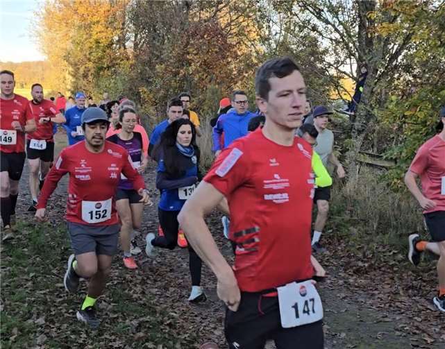 Start 4.100 m Crosslauf Kaisersesch.