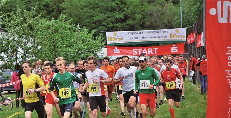 Start des Hauptlaufes 2014. Archiv