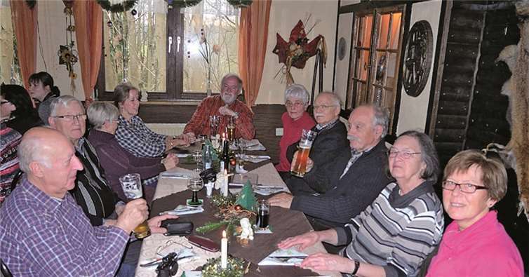 Start in geselliger Runde.privat