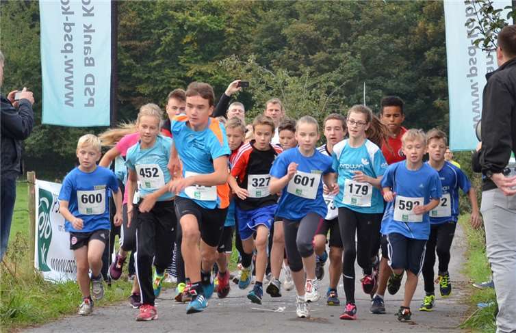 Start zum 1.000-Meter-Lauf