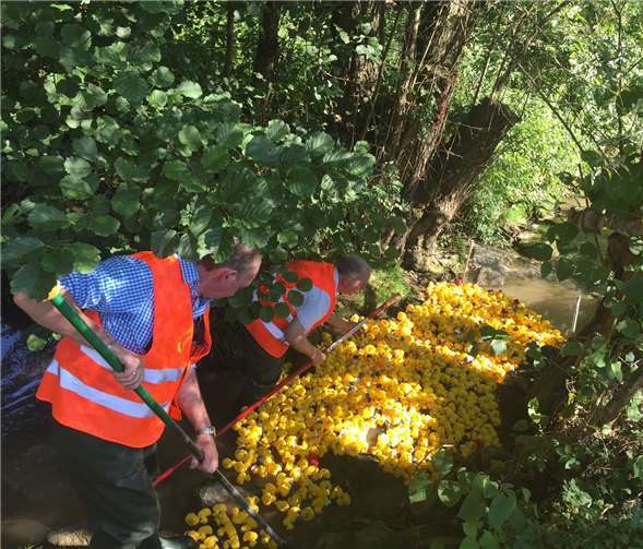 Start zum Enterennen.Foto: privat