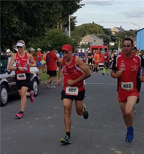 Starteten über 10.000 Meter: Rita Schopp, Robert Gotto und Dietmar Krämer.