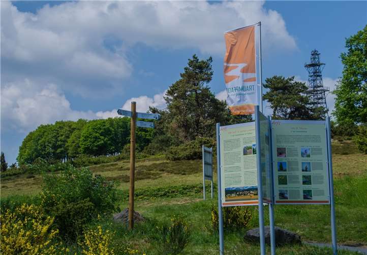 Startpunkt der lokalen Arfter Wanderwege ist der Parkplatz Raßberg.Volker Windheuser