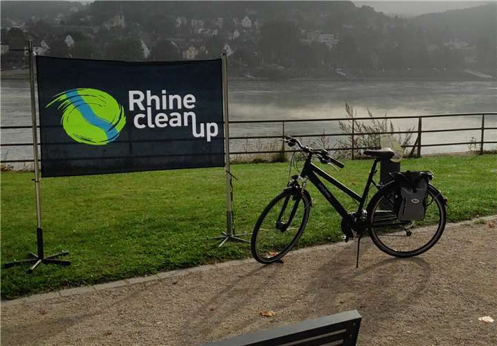 Startpunkt des letztjährigen RhineCleanups in Kripp.Foto: privat
