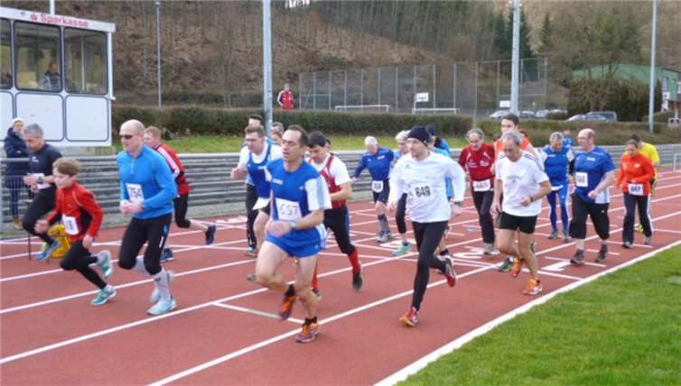 Startschuss über die Mittelstrecke von 4.000 Meter.privat