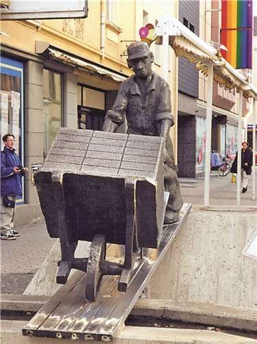 Statur in der Neuwieder Innenstadt.privat
