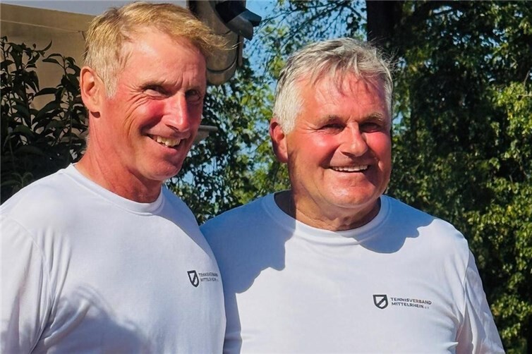 Stefan Burchard (l) - Peter Zieger (r)Deutsche Meister Herren AK 60