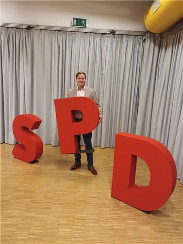 Stefan Pohl nach der Nominierung.  Foto: privat