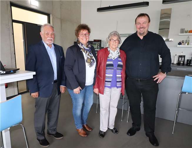 Stefan Schiele, Anneliese Schiele, Birgit Groß und Dieter Lukas, Vorsitzender der Senioren-Union (v. re.). Foto: privat