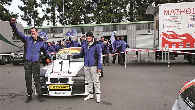 Stefan Schmickler und Christian Scherer bejubelten ausgelassen ihren Titel. Marc Weichert