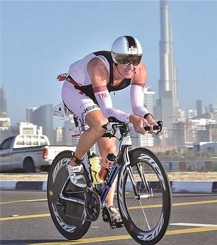 Stefan Spiess in Dubai. privat