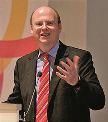 Stefan Vesper, Generalsekretär des Zentralkomitees der deutschen Katholiken. Seminar St. Lambert