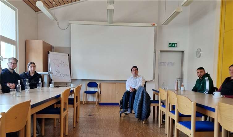 Stefan Zeidan bei seinem Vortrag.