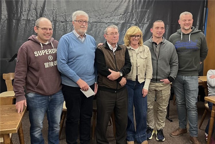 Stefan Zepp, Horst Schüller, Winfried Daub, Birgit Wesche, Günther Menzel, Dominik Weber (v.l.n.r.) Foto: privat