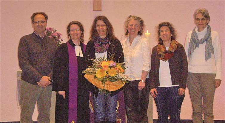 Stefanie Pfitzner beendet nach sieben Jahren ihre Tätigkeit als Presbyterin.privat