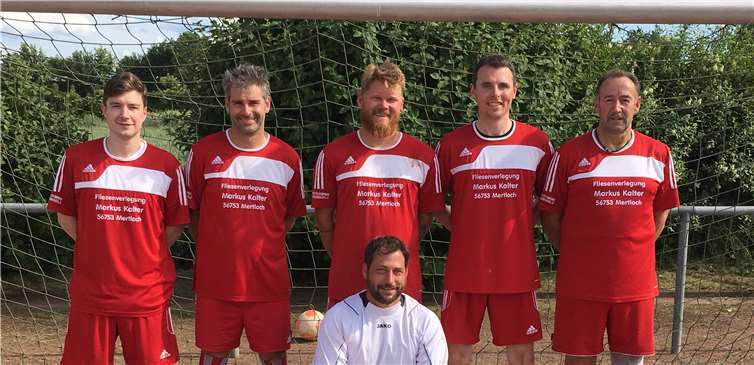 Stehend v.l.: J. Albrecht, M. Speich, R. Reuter, A. Laubenthal, G. Zenz. Vorne: T. Krechel.Foto: privat