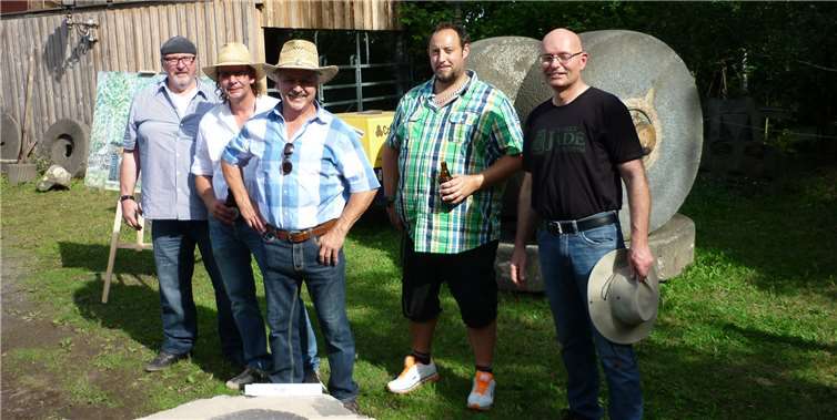 Steinbildhauer treffen sich wieder in Mendig.Foto: privat