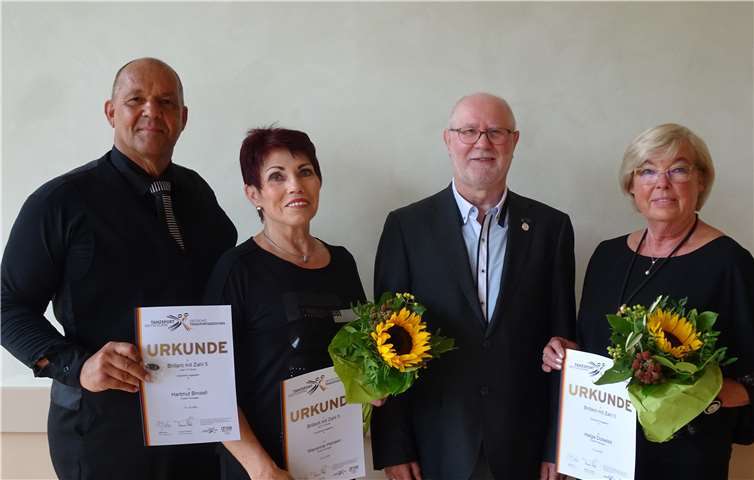 Stellten sich der Herausforderung: Hartmut Brosell (v.li.), Marianne Hansen, Bernd Andres und Helga Dobeleit. Foto: privat