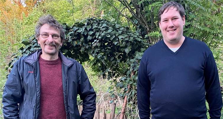 Stellvertretender Vorsitzender Manfred Calmano (li.) Fraktionsvorsitzender Christian Schimmel. Foto: privat