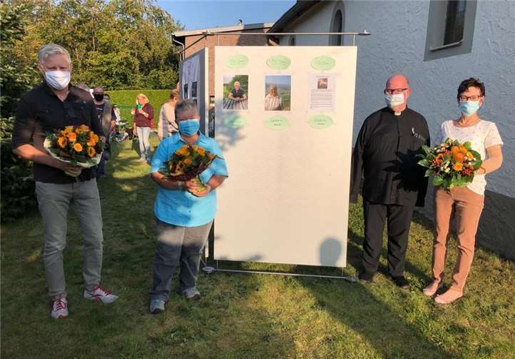 Stellwände zeigten viele interessante historische Fotos und Informationen.