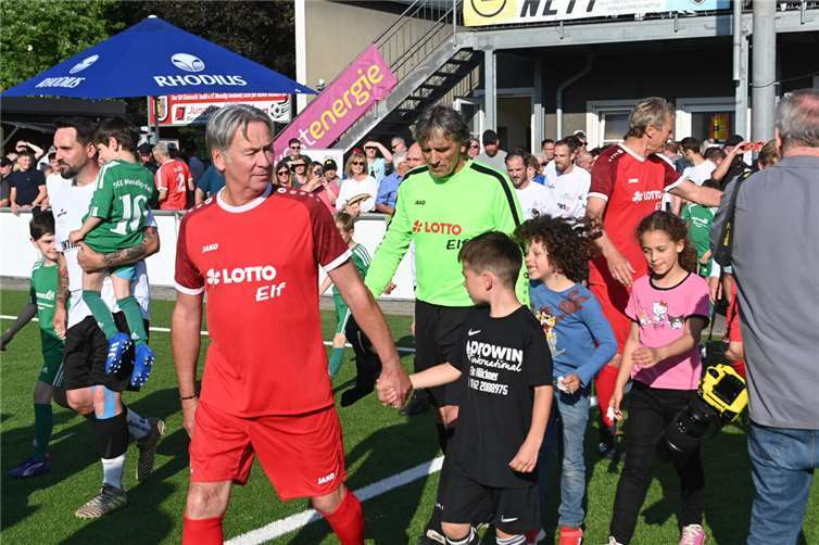 Stephan Engels führte die Lotto-Elf als Kapitän aufs Feld.