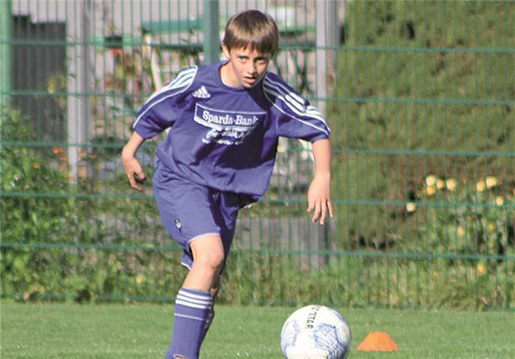 Stephan Gies erzielte in einem spannenden Lokalderby den Treffer zum 1:1-Ausgleich. privat