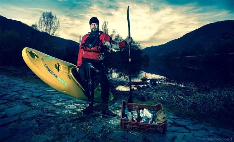 Stephan Horch ist Initiator und Gründer des „Clean River Project“.Clean River Project