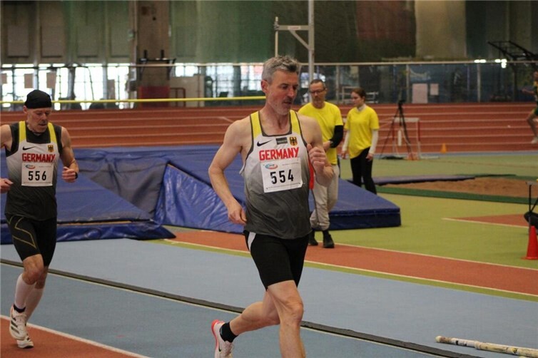 Stephan König beim 800m Lauf