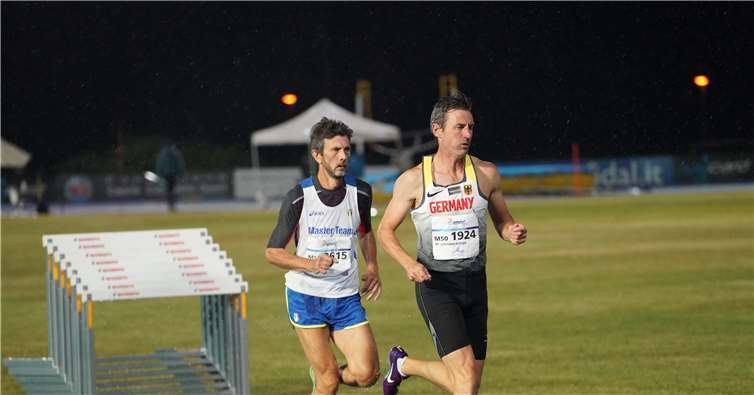 Stephan König lief beim 1500-Meter-Lauf die drittbeste ZeitFotos: privat