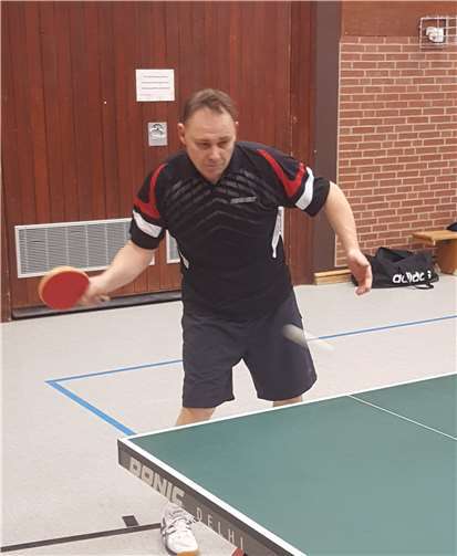 Stephan Radermacher, Spitzenspieler der 2. Mannschaft. privat