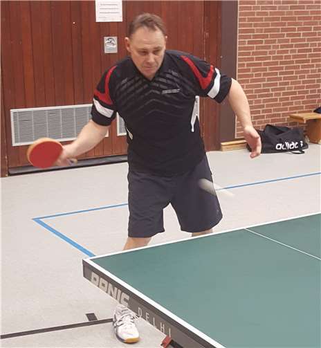 Stephan Radermacher, Spitzenspieler der 2. Mannschaft.  privat